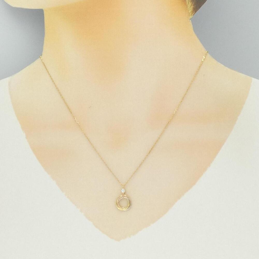 CARTIER Gold Trinity Necklace View 6